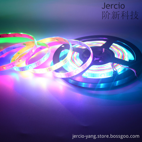 SK6812 built-in IC, 5050RGB magic lamp strip glue waterproof